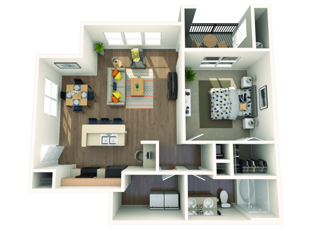 A1/A2 - The Willow floor plan